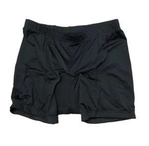 Pantaloncini bici imbottiti foderati polsino elastico donna taglia med neri usati in ottime condizioni senza marchio - Foto 1 di 6