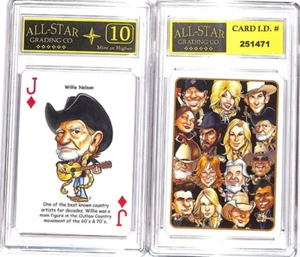 Tarjeta de reproducción de música country Willie Nelson 2012 clasificada ASG 10 COMO NUEVA #V - Imagen 1 de 1