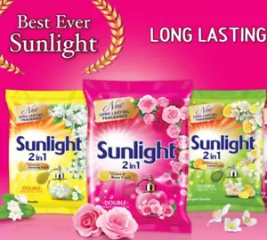 SUNLIGHT CLEAN & SAKURA FRESH WASCHMITTEL PULVER - Bild 1 von 2
