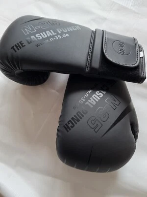 Boxhandschuhe 10 OZ Muay Thai Boxen Kickboxen Taekwondo Sparring Handschuhe NEU - Bild 1 von 4