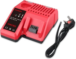 MWC903 Akku Ladegerät für Milwaukee M-18 M-12 NEU - Bild 1 von 7