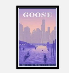 Goose At The Salt Shed On September 11 2024 Show Poster - Picture 1 of 4
