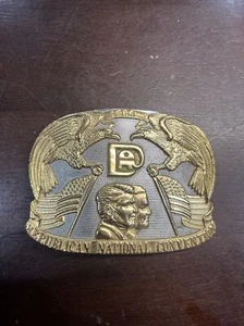 1984 Republican National Convention Belt Buckle Dallas Texas No. 15 - Picture 1 of 4