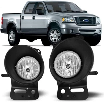 Kits de cableado de luces antiniebla transparentes para parachoques delantero Ford F-150 2005-2008 Foto 1 de 4
