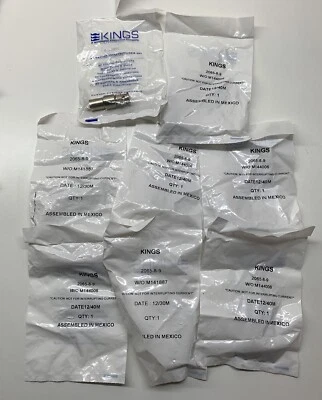 (8) Kings Electronics 2065-8-9 BNC Connector RF Coaxial 75 Ohm - Image 1 of 3