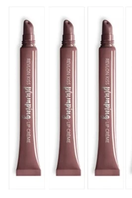 Lot Of 3 Revlon Kiss Plumping Lip Creme #540 Velvet Mink. New Fast Shipping - Image 1 of 2