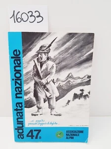 47a ADUNATA NAZIONALE 1974 - ASSOCIAZIONE NAZIONALE ALPINI Bergagnini Passalenti - Imagen 1 de 12
