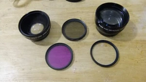 Focus High Definition 2.2X52MM Telephoto Lens & HD 0.43X52MM AND 3 FILTER - Picture 1 of 12