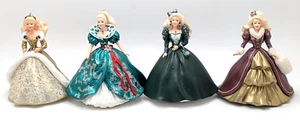 4 Vintage 90er Hallmark Barbie Holiday Christmas Ornaments 1994 '95 '96 & '97 - Bild 1 von 9