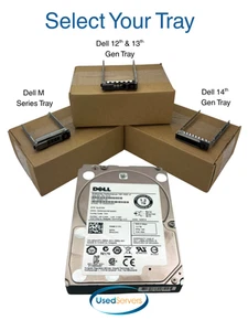 Dell RMCP3 1.2TB 10K 6GBPS SAS 2.5" Hard Drive ST1200MM0007 | Choose Tray - Afbeelding 1 van 5