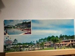 Town N’ Country Lodge: Myrtle Beach, SC - 3 1/2”x 8 1/4” Vintage Postcard - Picture 1 of 2