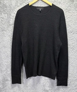 RAG & BONE Mens XL Sweater Wool Knit Black Gray Sweater Grunge READ - Picture 1 of 9