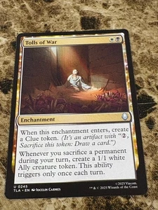 TOLLS OF WAR Magic MTG Avatar The Last Airbender - Bild 1 von 2