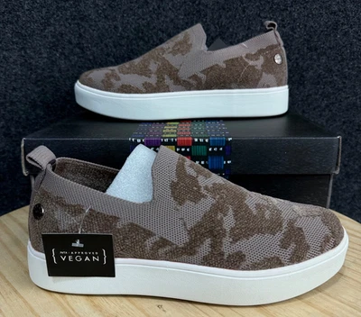 Zapatos sin cordones tejidos Bernie Mev New York para mujer camuflaje humo talla 39 EE. UU. 8,5 NUEVOS EN CAJA Foto 1 de 4