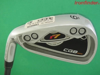 TaylorMade r7 CGB Max Single 6 Iron Graphite RE AX 55 Senior Shaft Men LEFT HAND - Image 1 of 4