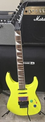 Jackson SL3X with rosewood fretboard Taxi Cab Yellow Upgraded Dimarzio  Altship - Image 1 of 4