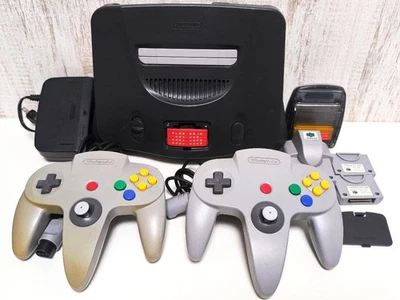 Nintendo 64 Console with Controller Expansion Pak Set Japan Bundle Kit - Image 1 of 4