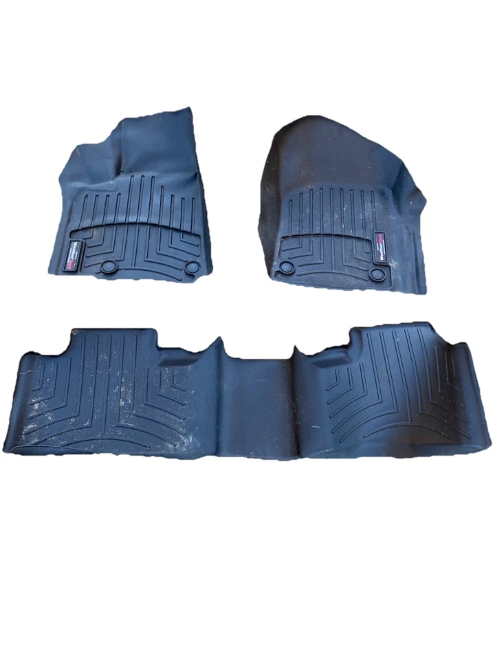 Forro de piso WeatherTech para Dodge Durango 2016-2025 - primera y segunda fila, negro Foto 1 de 2