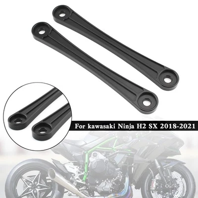 Kit de liaison d'abaissement en aluminium CNC 30mm pour kawasaki Ninja H2 SX BLK - Photo 1/4