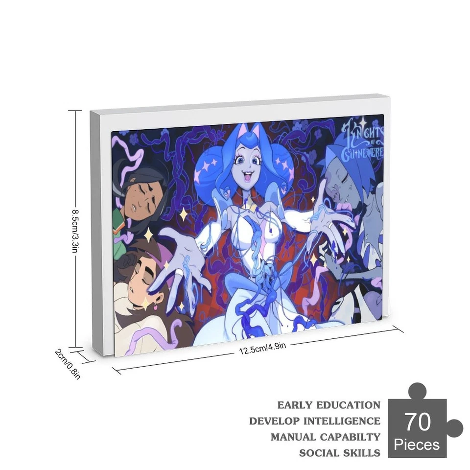 Knights of Guinevere Jigsaw Puzzle 70 Pieces Birthday Gift - Image 1 of 1