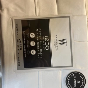 Wamsutta Queen 1200TC 6 Piece Set BNWT Bed Sheet - Picture 1 of 2