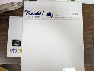 NEW ADEMCO FBI FBII FIRE BURGLARY INSTRUMENTS INC  Empty Alarm Control Panel box - Image 1 of 3