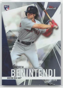 2017 Topps Finest Andrew Benintendi #66 Rookie Boston Red Sox Baseball - Picture 1 of 2