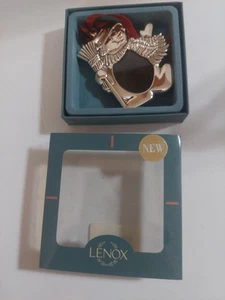 Quadro pupazzo di neve argento Lenox ornamento - Foto 1 di 3
