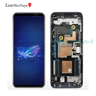 For ASUS ROG Phone 6 / ASUS ROG 6 Pro LCD Display Touch Screen Digitizer Frame - Image 1 of 4