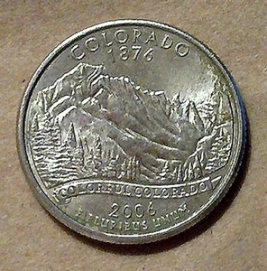 USA - 2006D - Washington ¼ $ - Colorado - State Issue - Picture 1 of 1