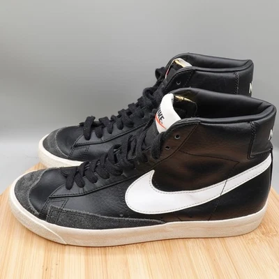 Nike Shoes Mens 8.5 Blazer Mid 77 Vintage Black Sail Athletic BQ6806-002 Flaws - Image 1 of 4