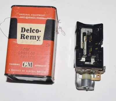 NUEVO 1961 1962 1963 OLDSMOBILE F85 CUTLASS INTERRUPTOR DE FARO 1995102 NUEVO DELCO REMY Foto 1 de 4