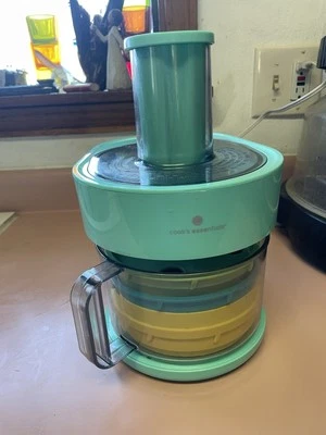Cook's Essentials, 7-in-1 Food Processor Prep Master, Turquoise, #K47971 - Image 1 of 4