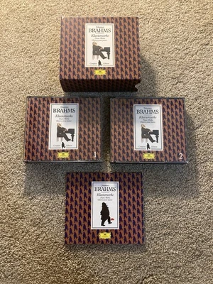 Brahms: Piano Works [Complete Ed. Vol. 4] Deutsche Grammophon (CD, 9-Discs) RARE - Image 1 of 4