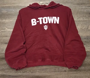 Indiana University Hoosiers "B-Town" Graphic Print Hoodie Herren Gr. XL - Bild 1 von 7