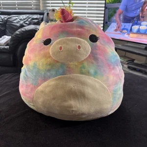 Squishmallow Jaime the Pegacorn  Tie-Dye Medium Pegasus Unicorn - Picture 1 of 9