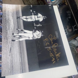 Len Barker autograph perfect game - Picture 1 of 2