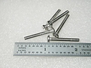 6-32 x 1" SCHRAUBE PAN HEAD KREUZSCHLITZ EDELSTAHL - 50 STCK. - Bild 1 von 1