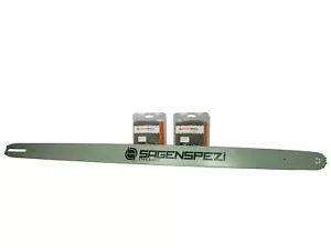 Épée + 2 chaînes convient pour chaîne STIHL 084 088 MS 880 120cm 404" 138TG 1,6mm - Photo 1/2