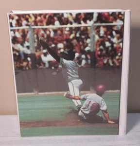 Vintage Baseball Mead Data Center 3 Ring Binder Organizer - Picture 1 of 12