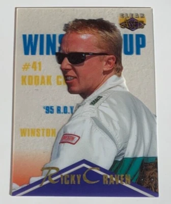 RICKY CRAVEN 1996 Classic Clear Assets Acetate Winston Cup Trading CARD #69 - Image 1 of 3