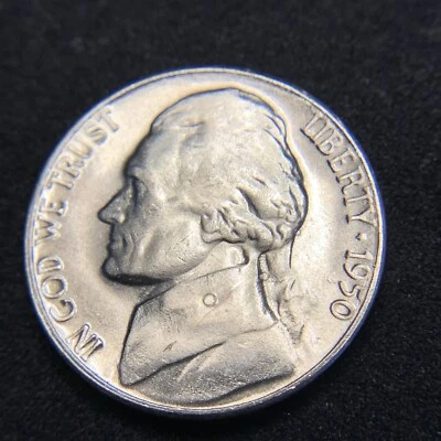 1950 “D” Proof-like Luster US Jefferson Nickel! - Image 1 of 4