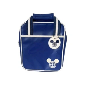 Disney Tablet Bag Parks D-tech Mickey Mouse Blue Retro with Pocket 10"x9"x1.5" - Picture 1 of 11