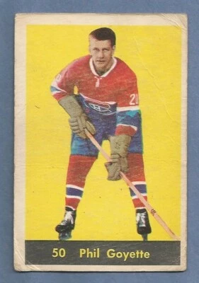 1960-61 Parkhurst Phil Goyette Montreal Canadians #50 - Image 1 of 2