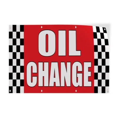 Decal Stickers Oil Change Auto Body Shop Car Repair C Vinyl Store Sign Label - Image 1 of 4