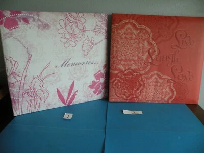 Álbum de recortes foto de memoria Live Laugh Love / rosa floral 2 estilos ELIGE 1 Z2-Z3 Foto 1 de 4