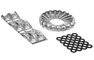 Juego de tornillos revestimiento moto acero inoxidable hexagonal interior M4 M5 M6 M8 abrazaderas - Imagen 1 de 9