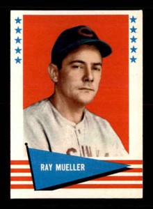1961 Fleer #128 Ray Mueller   NM/NM+ X2510815