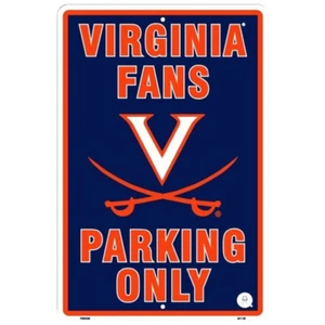 Virginia Cavaliers College Football Metal Parking Sign NCAA 12 x 18 new - Picture 1 of 1