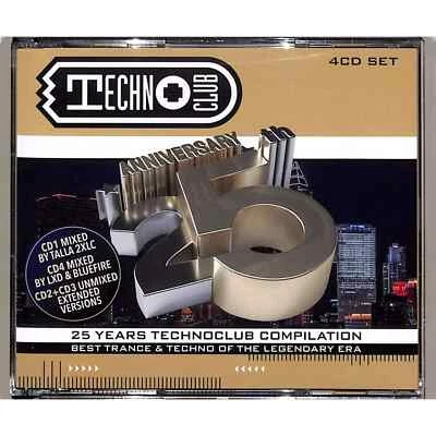 Various / TECHNO CLUB-BEST OF 25 YEARS (4CD) / Zyx Music / ZYX 83104-2 / 4CD - Bild 1 von 2